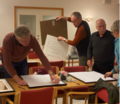Dugnad - ferdigmontering av bileta til omsorgssentra