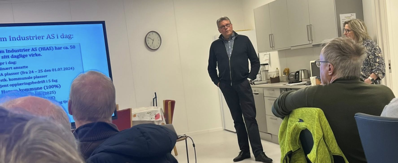 Bedriftsbesøk på Haram Industrier